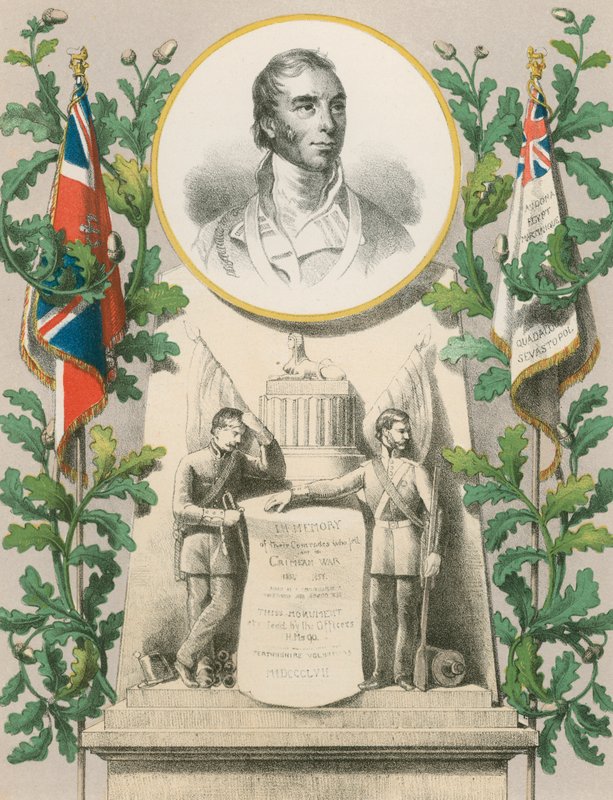 Lord Lynedoch. Devadesátá, neboli „dobrovolníci z Perthshire“ od English School