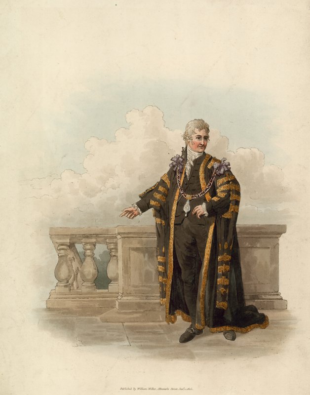 Lord starosta, Mansion House, Londýn od English School