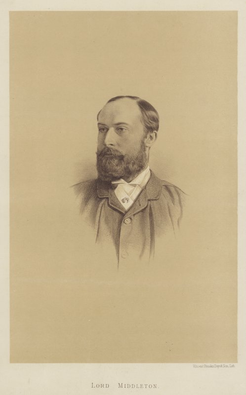 Lord Middleton (litho) od English School