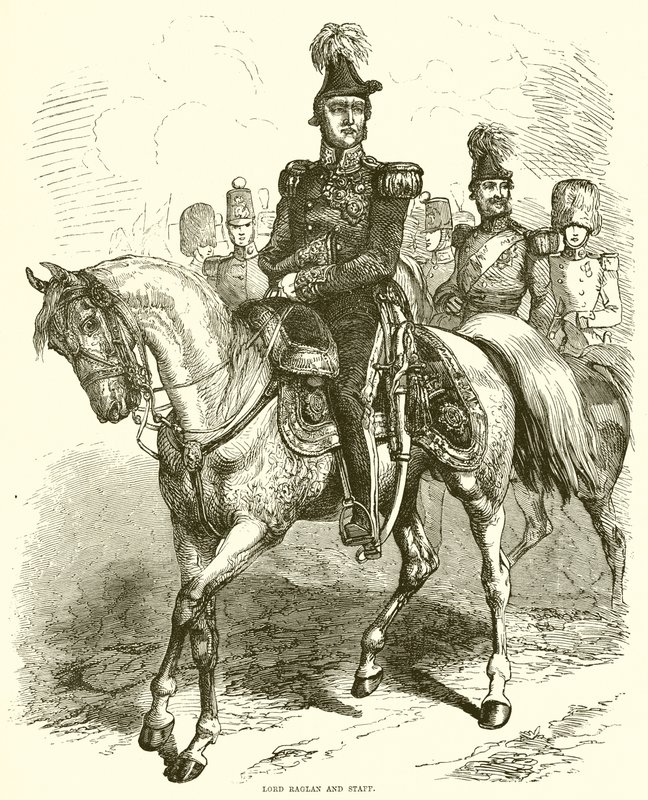 Lord Raglan a personál od English School