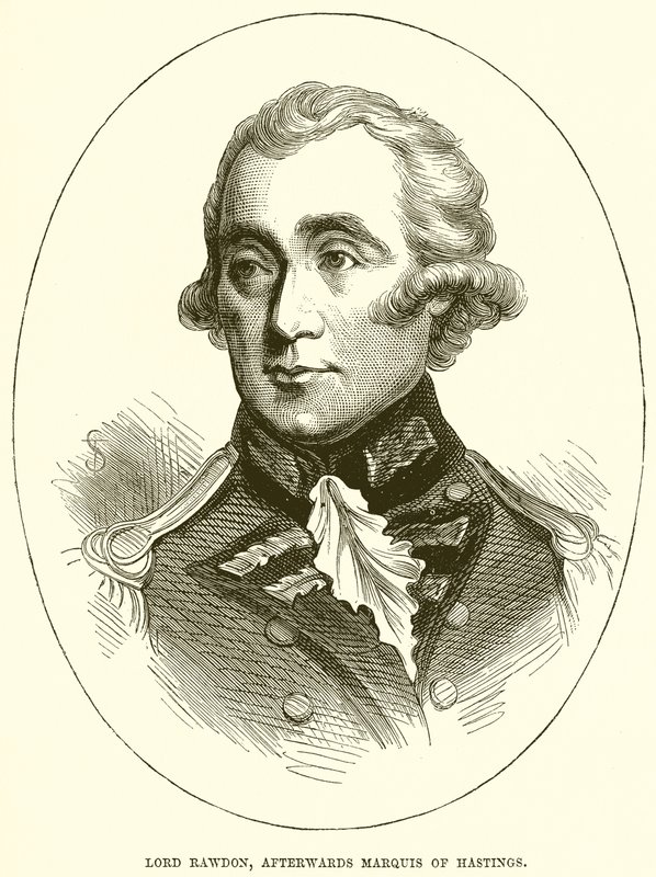 Lord Rawdon, později markýz z Hastings od English School