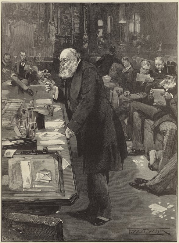 Lord Salisbury o návrhu zákona o farních radách ve Sněmovně lordů od English School