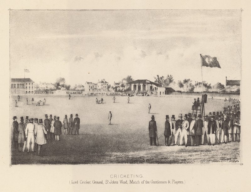 Lords Cricket Ground, S Johns Wood, Zápas gentlemanů a hráčů od English School
