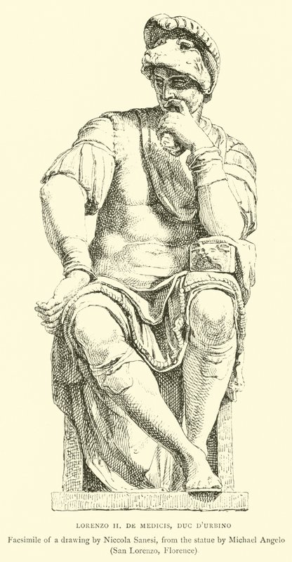 Lorenzo II, De Medici, Duc dUrbino od English School