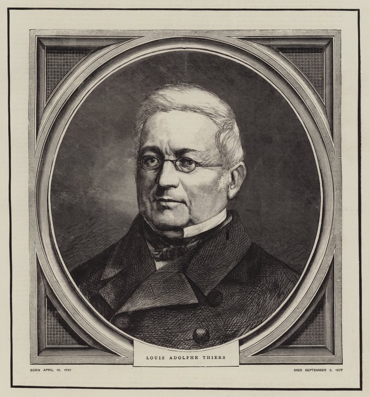 Louis Adolphe Thiers (rytina) od English School