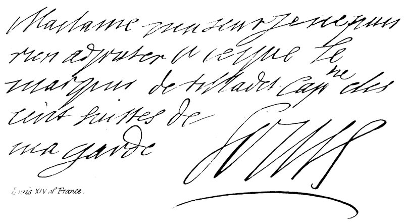 Francouzský Ludvík XIV od English School