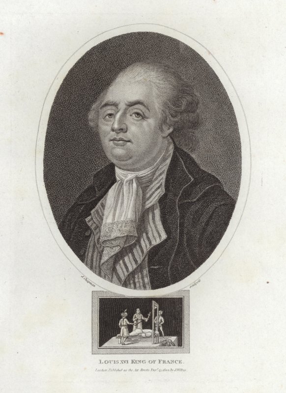 Ludvík XVI. francouzský král od English School