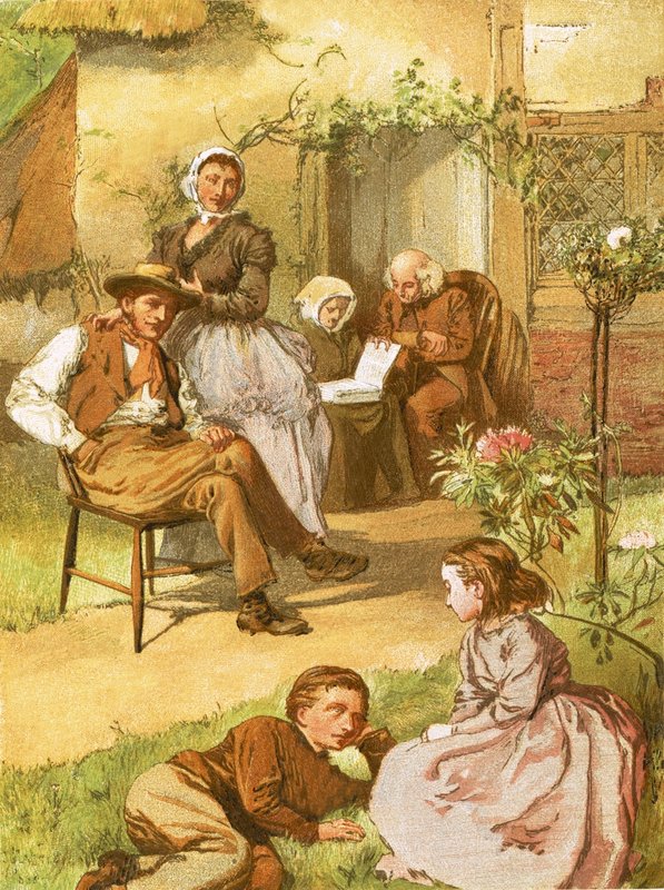 Láska v dětství, mužství a stáří od English School