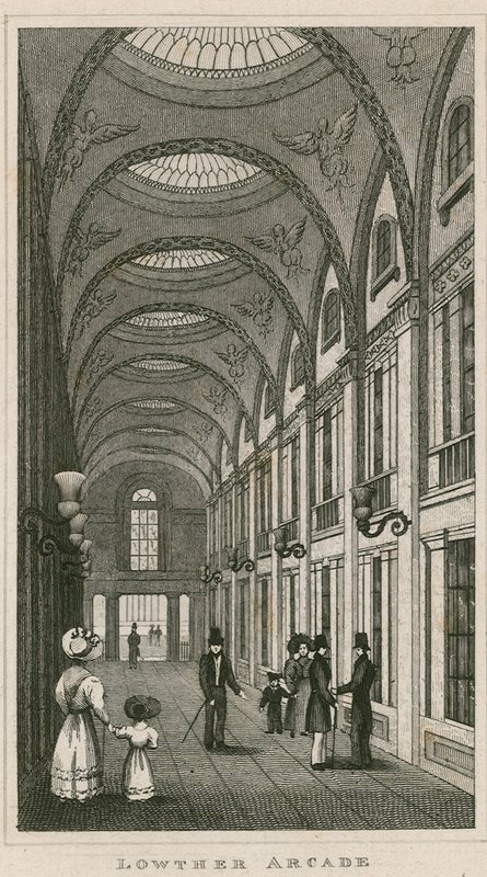 Lowther Arcade, Strand, Londýn od English School