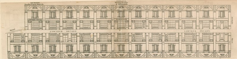 Lowther Arcade, Strand, Londýn od English School