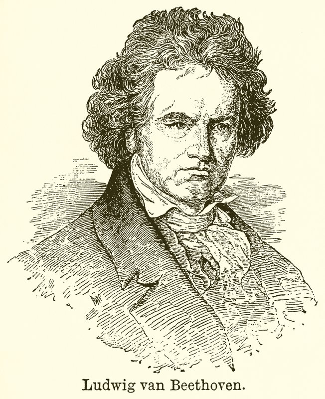 Ludwig van Beethoven od English School