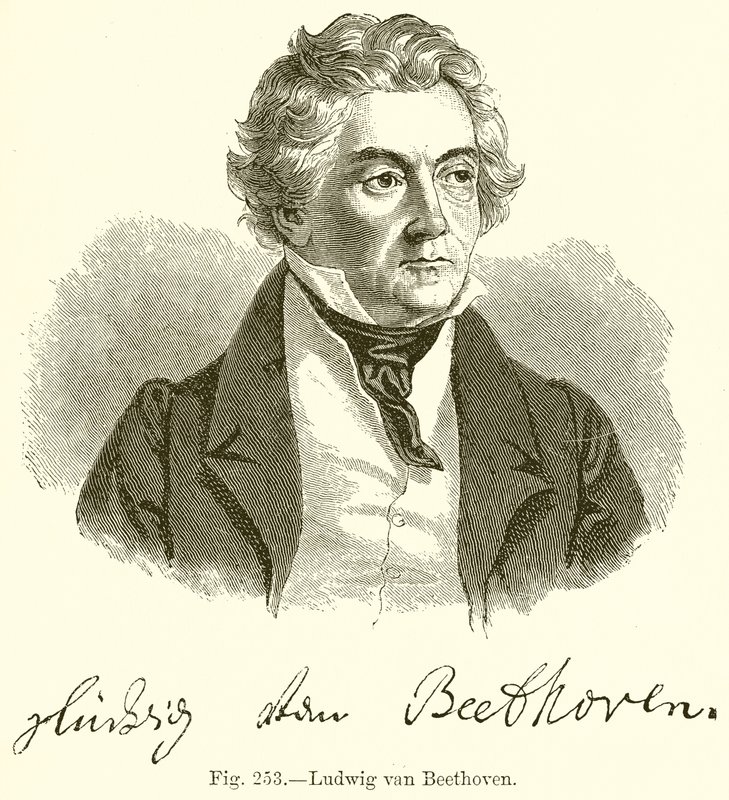 Ludwig van Beethoven od English School