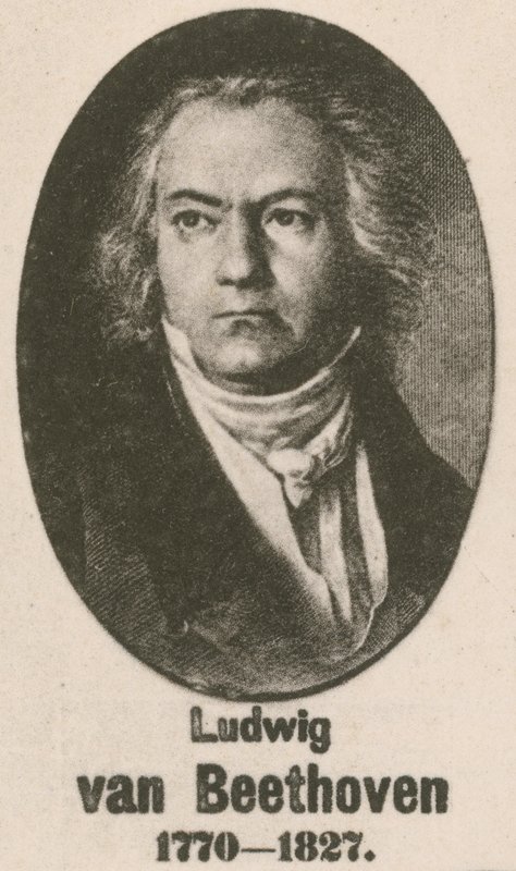 Ludwig van Beethoven (rytina) od English School