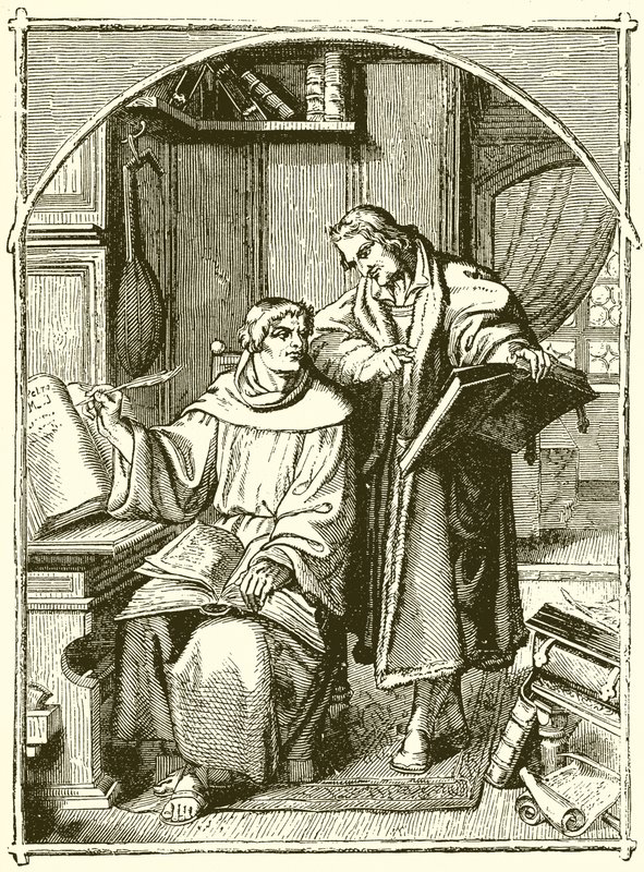 Luther a Melancton od English School