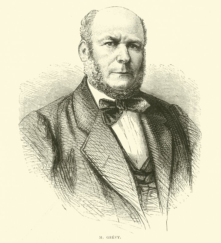 M Grevy, říjen 1870 od English School