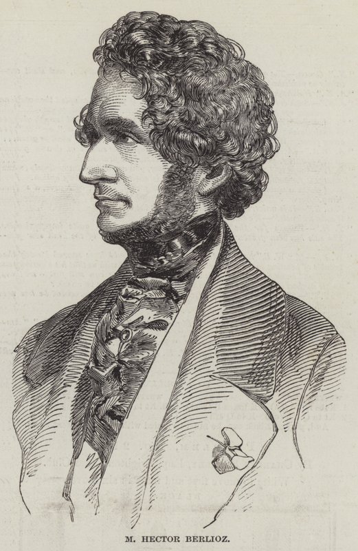 M Hector Berlioz (rytina) od English School