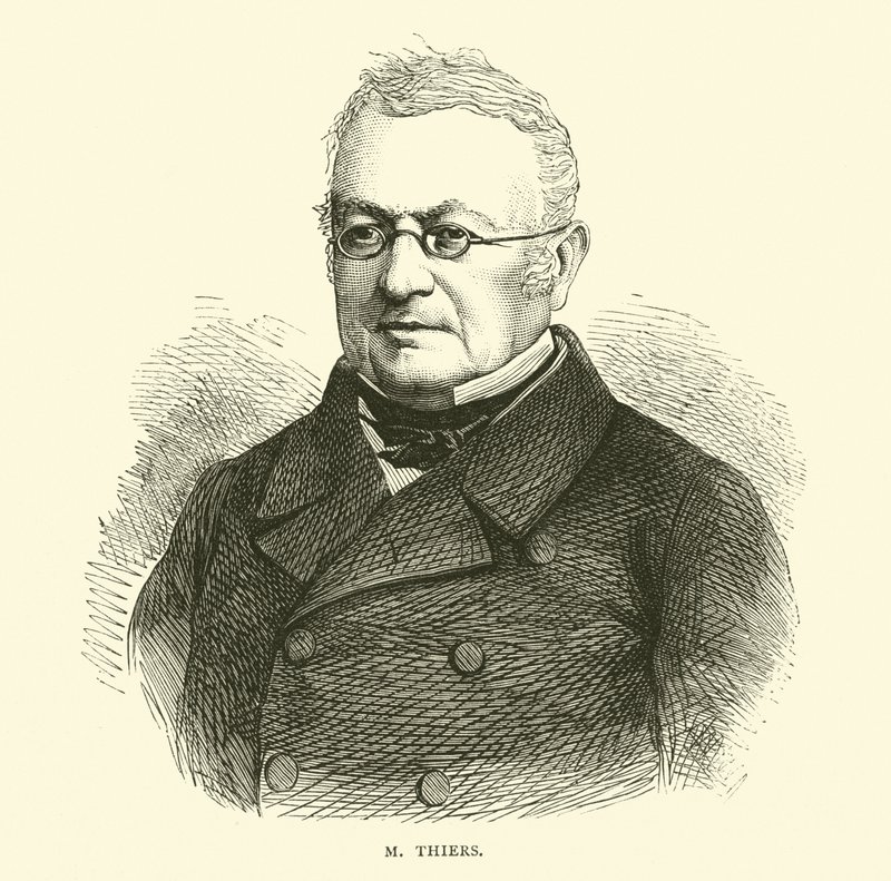 M Thiers, září 1870 od English School