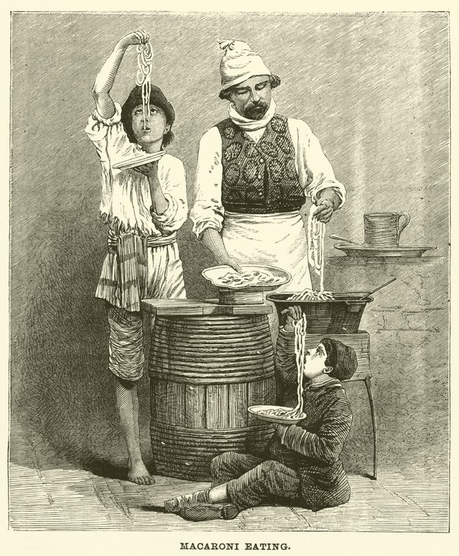 Jíst makarony (rytí) od English School