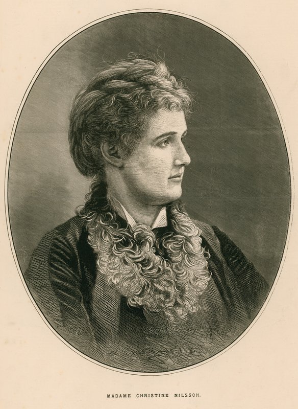 Madam Christine Nilsson (Christina Nillson, hraběnka de Casa Miranda) od English School