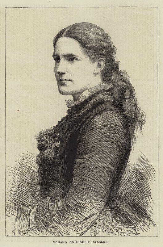Madame Antoinette Sterling (rytina) od English School
