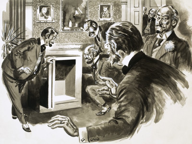 Madame Humbert prý nechal její manžel jmění v diamantech od English School