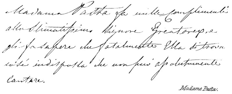 Madame Pastaová od English School