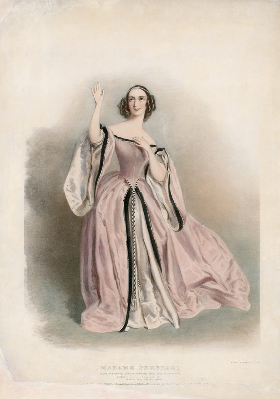 Madame Persiani v Lucia di Lammermoor od English School