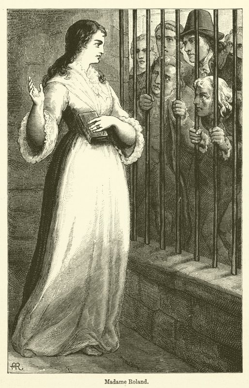 Madame Roland (rytina) od English School