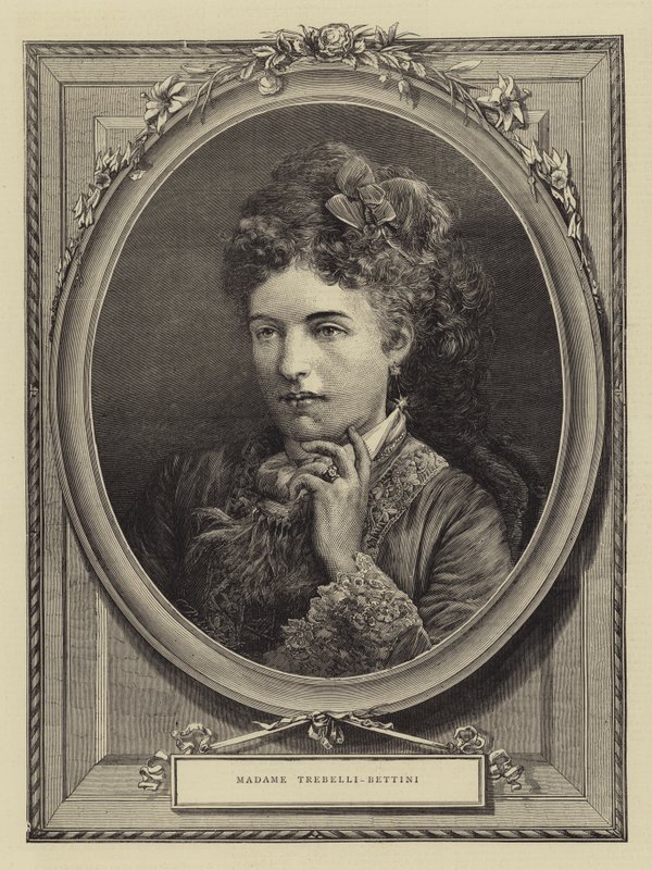 Madame Trebelli-Bettini (rytina) od English School