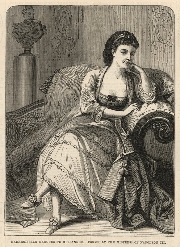 Mademoiselle Marguerite Bellanger, dříve milenka Napoleona III od English School