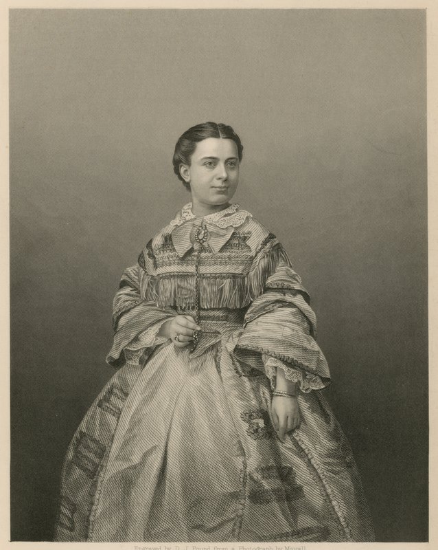Mademoiselle Piccolomini , operní pěvkyně od English School