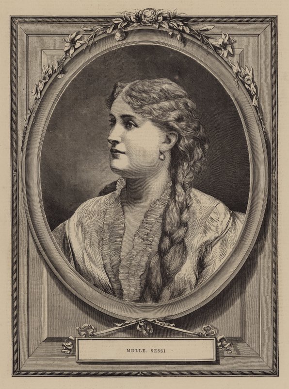 Mademoiselle Sessi (rytina) od English School