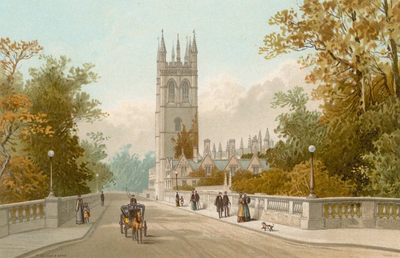 Magdaléna z mostu--Oxford od English School