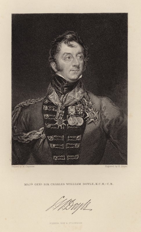 Generálmajor Sir Charles William Doyle od English School