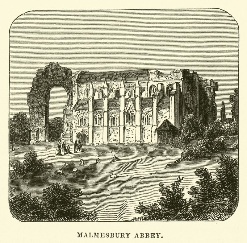 Malmesbury Abbey od English School