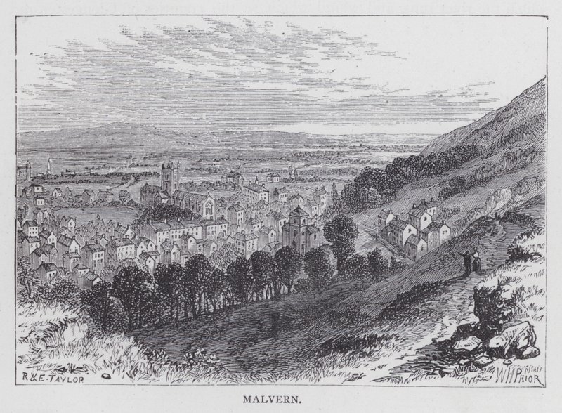 Malvern (rytina) od English School