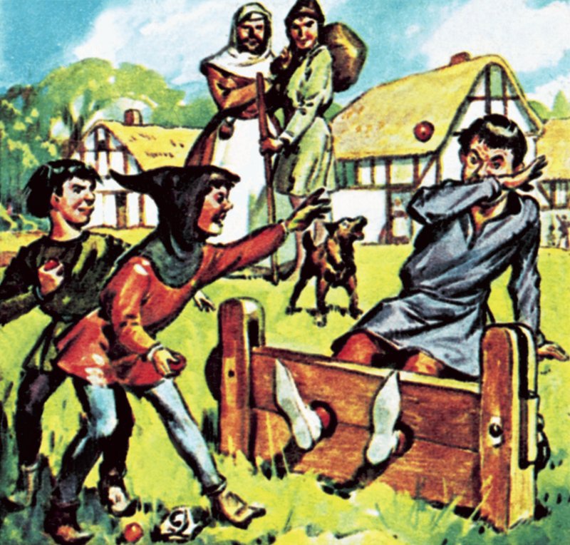 Muž v zásobách od English School