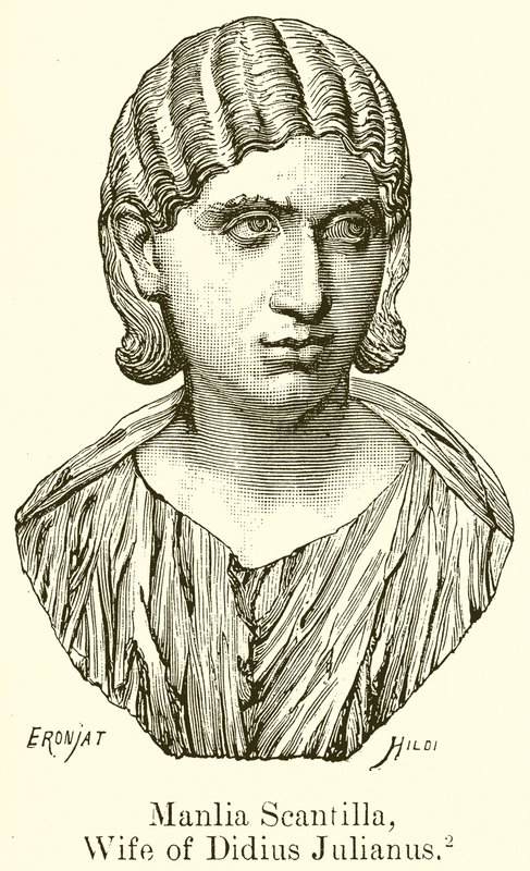 Manlia Scantilla, manželka Didius Julianus od English School