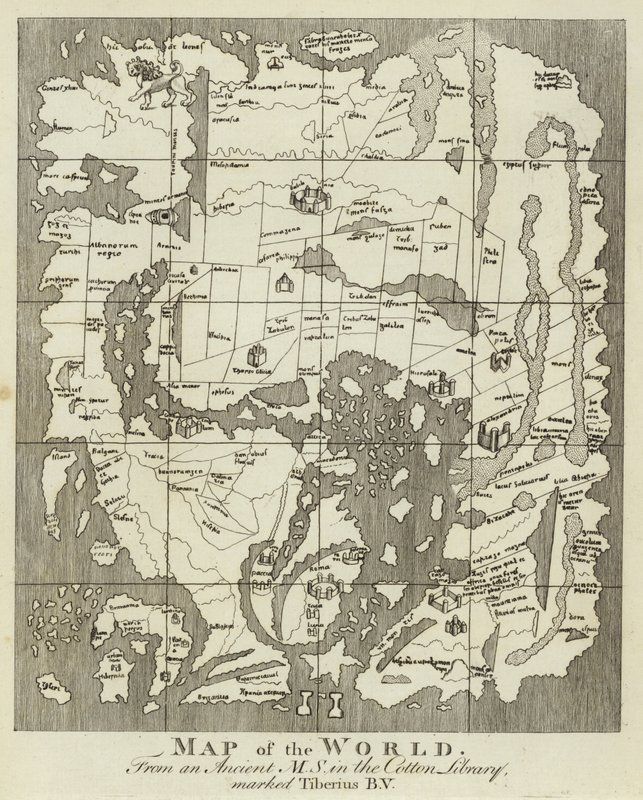 Mapa Světa od English School