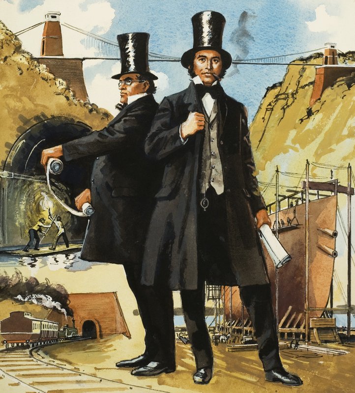 Marc a Isambard Brunelovi od English School