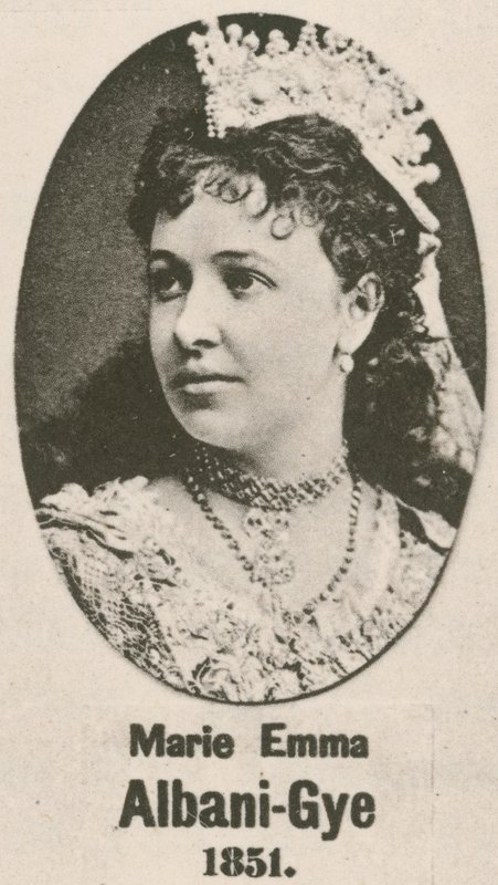 Marie Emma Albani-Gye (hlubotisk) od English School