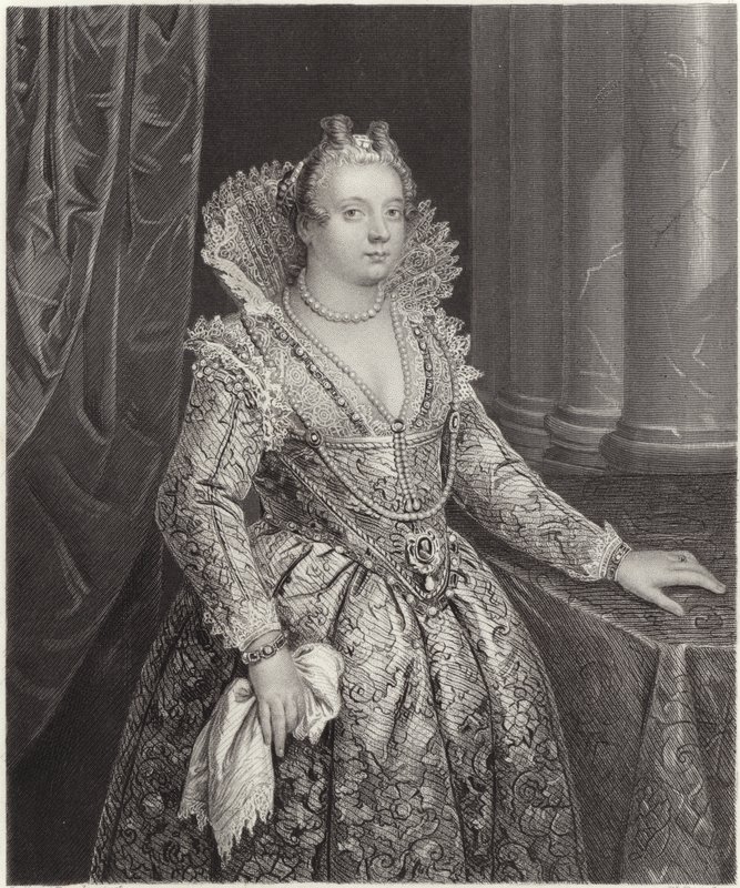 Marie de Medici od English School