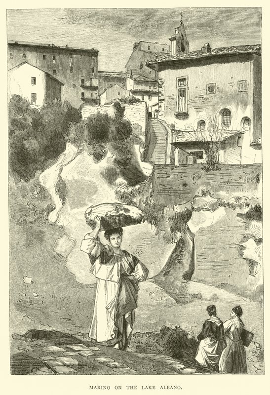 Marino na jezeře Albano od English School