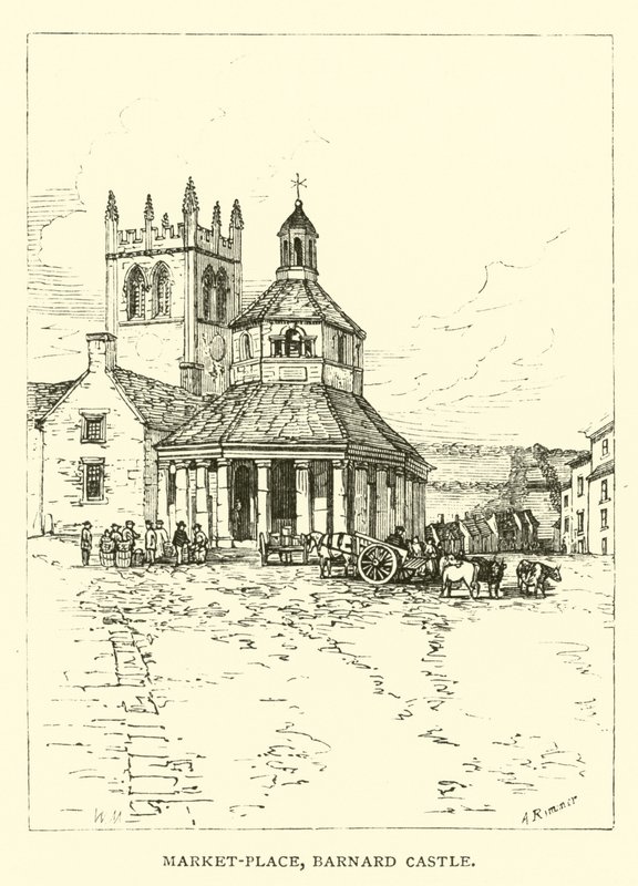 Tržiště, hrad Barnard od English School