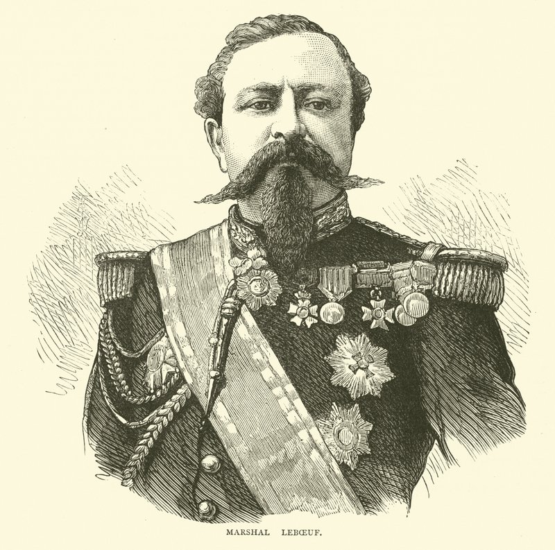 Maršál Leboeuf, 1871 od English School