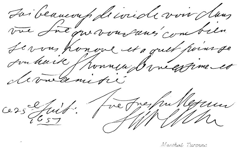 maršál Turenne od English School