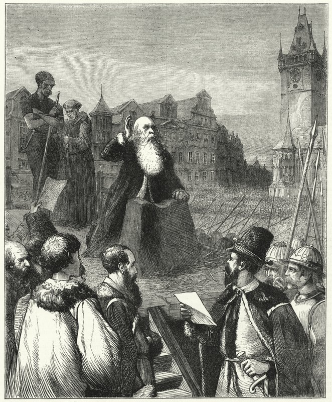 Umučení stavebního barona Wenzela, Praha, 1621 od English School