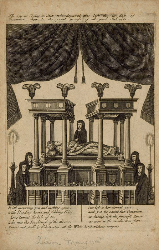 Marie II. anglická od English School