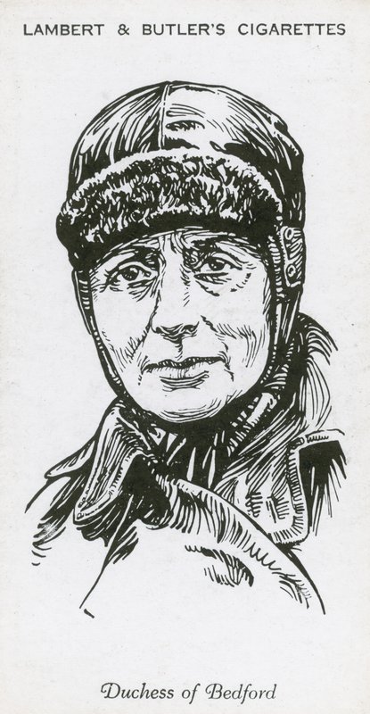 Mary Russell, vévodkyně z Bedfordu, anglický letec od English School
