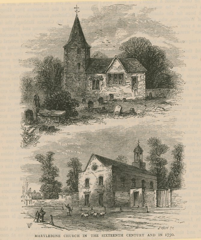 Kostel Marylebone od English School